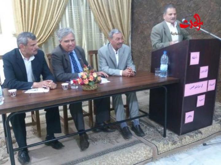 أصبوحة شعرية لعدد من الشعراء في رابطة المحاربين القدماء في حمص