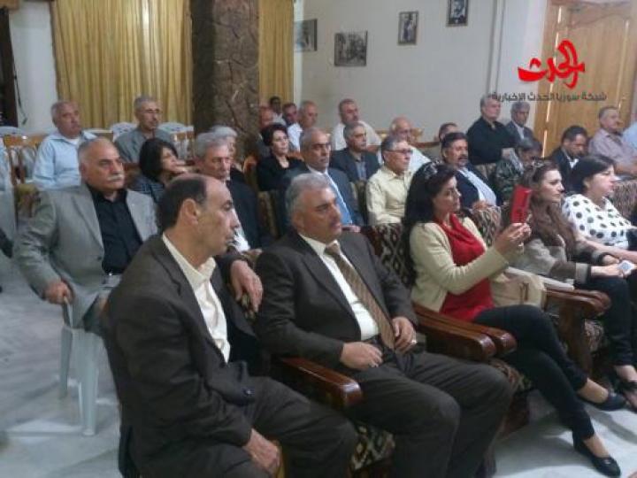 أصبوحة شعرية لعدد من الشعراء في رابطة المحاربين القدماء في حمص