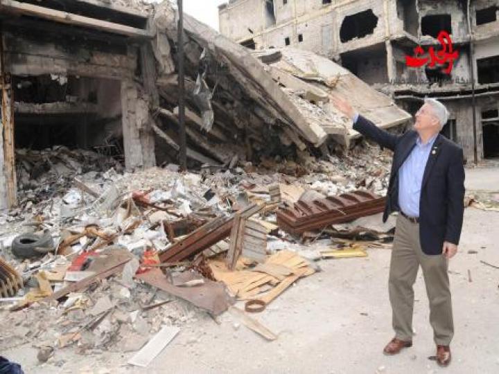 السيناتور الأمريكي بعد زيارته لتدمر؟ أدعم الرئيس الأسد بشكل مطلق