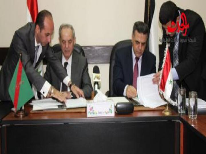 وزارة التربية السورية توقيع اتفاقية تعاون مع شبكة الاغا خان لدعم جودة التعليم