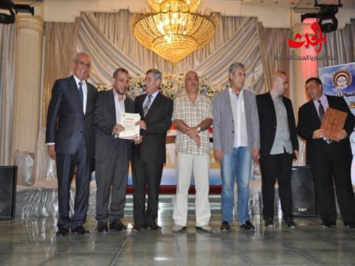 الاتحاد الرياضي السوري يعلن أسماء الفائزين بالقلم الذهبي لعام 2016