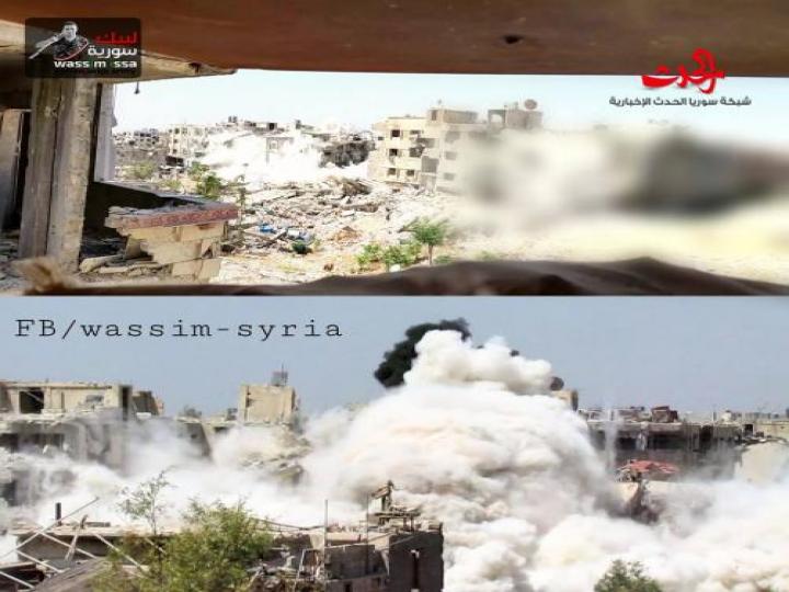 بالصور... عملية صاعقة للحرس الجمهوري في عمق جوبر بريف دمشق
