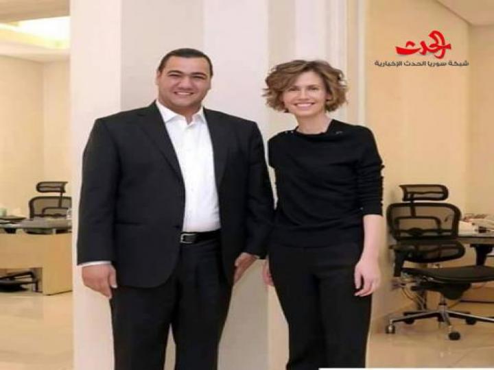 علاء مخلوف مرافق السيدة الأولى شهيداً