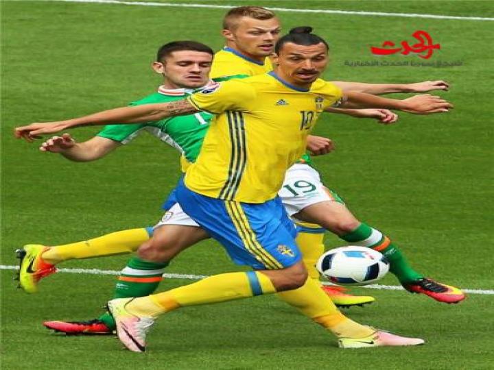 تعادل السويد مع ايرلندا بهدف لكل منهما في يورو 2016