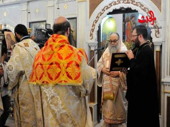 البطريرك يازجي: السوريون رسل سلام والأعمال الإرهابية غريبة عن شعبنا ومجتمعنا