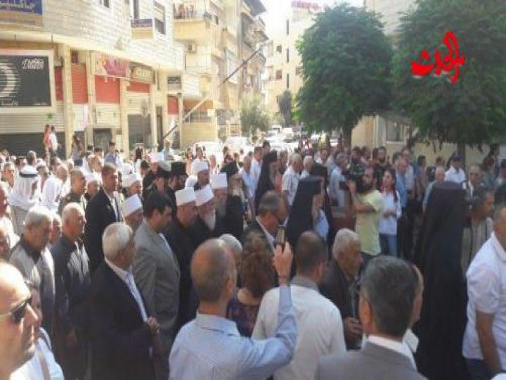 البطريرك يازجي: السوريون رسل سلام والأعمال الإرهابية غريبة عن شعبنا ومجتمعنا