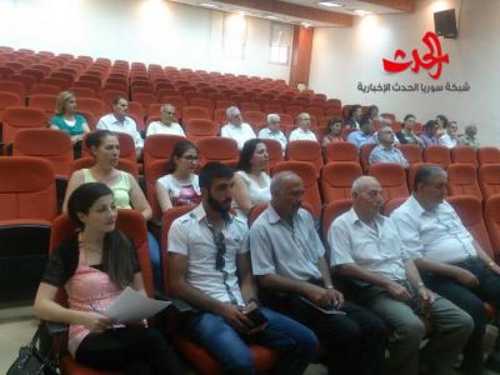 أمسية شعرية في ثقافي مرمريتا في وادي النصارى بحمص 