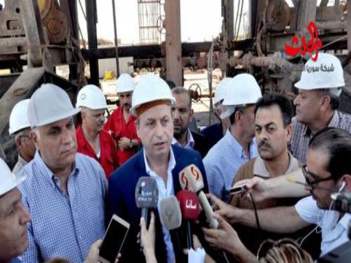 طافته تصل إلى 300 ألف متر مكعب غاز يومياً.. بئر أبو رباح 14 الغازي بحمص قيد التشغيل