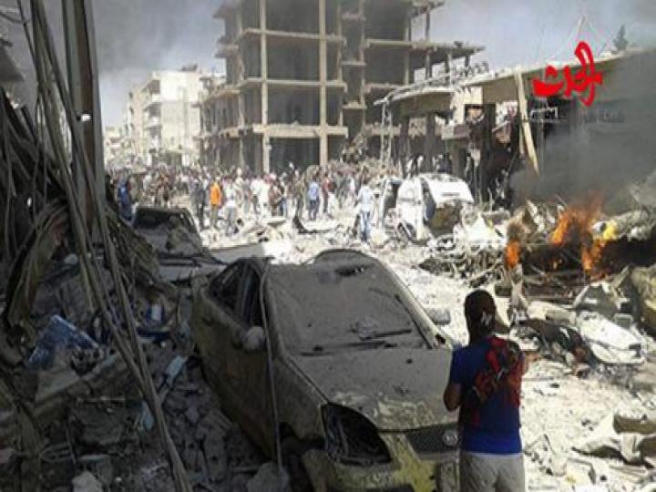  130 شهيدا وجريحا بانفجارين بـ &quot;القامشلي&quot; السورية