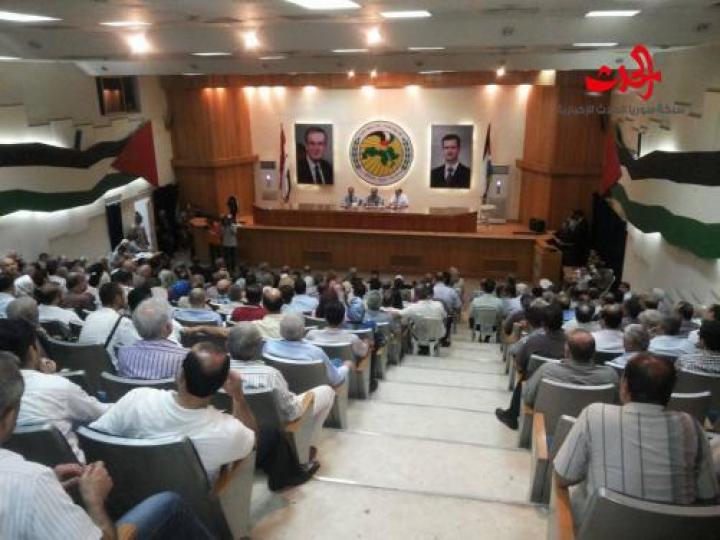 الأمين القطري المساعد : أبناء حلب شكلوا أسطورة في الصمود