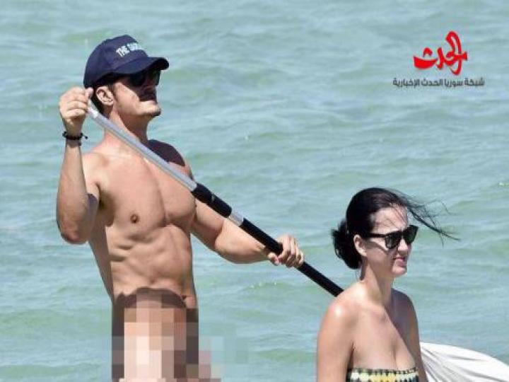 بالصور الباباراتزي تقتحم خلوة اورلاندو بلوم وكايتي بيري...
