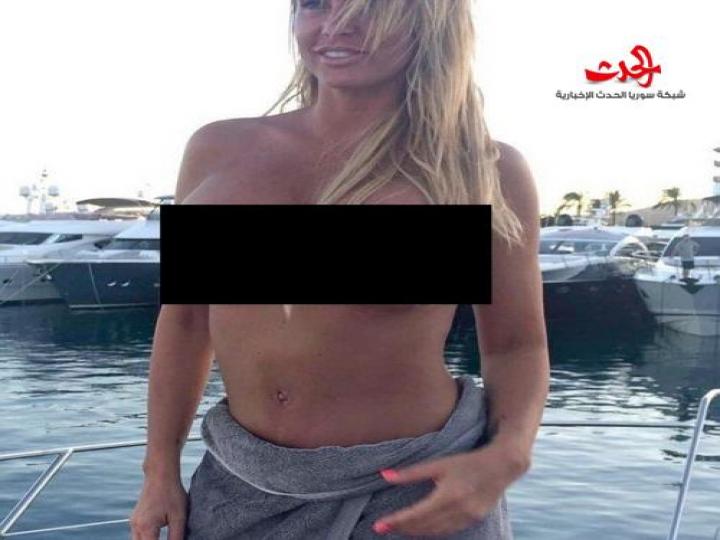 عارضة مشهورة تنشر صورتها عارية تماماً وتحذفها!