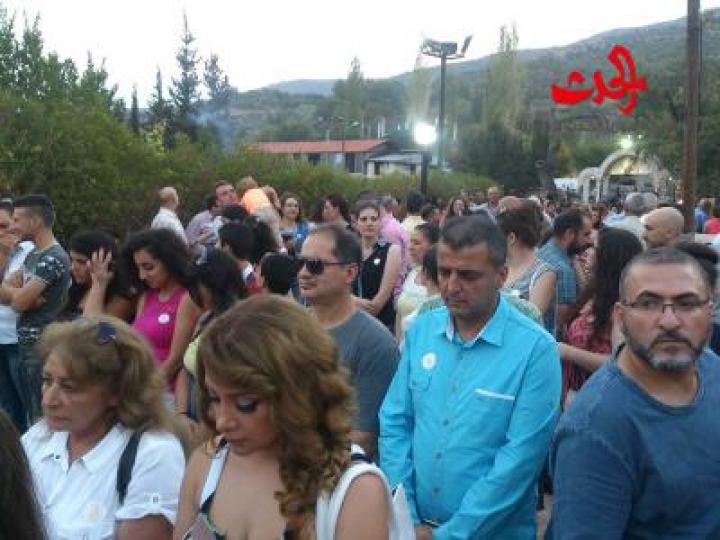  الإحتفالات تعم قرية قلاطية في منطقة وادي النضارة بمناسبة  عيد رقاد وانتقال العذراء 