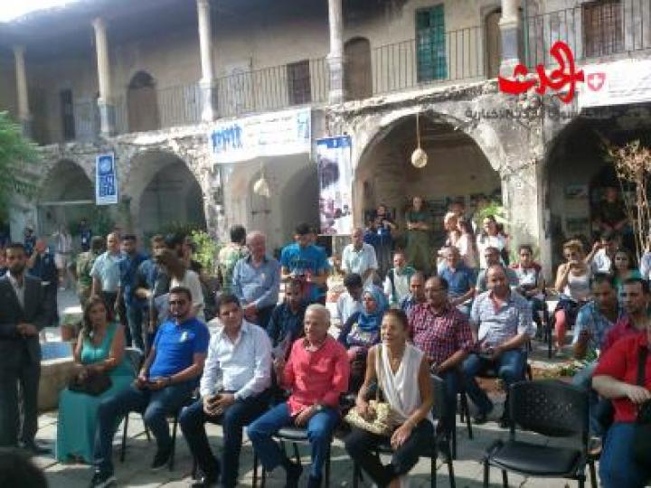         حمص من الإنتصار إلى الإعمار  جولة لإعلاميي لبنان الوطنيين في أحياء حمص 