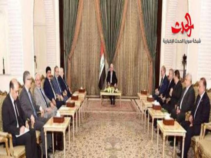 مباحثات مكثفة للمعلم مع الرئيس العراقي ورئيس الوزراء ووزير الخارجية