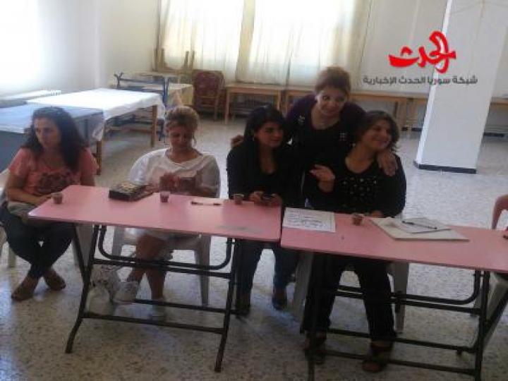 أهمية حصص الرياضة والرسم والموسيقى والدعم النفسي لطفل الروضة : محاضرة في فرع حمص للإتحاد النسائي 