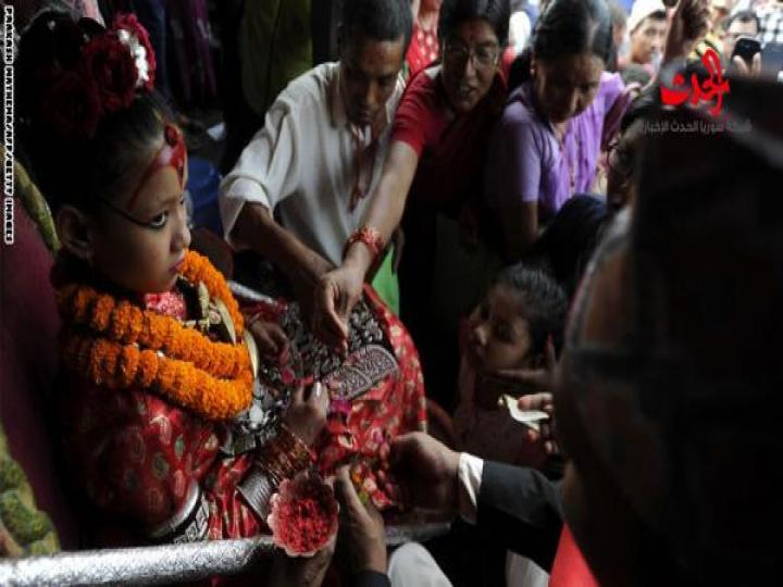   آلهات النيبال..فتيات عذارى بمعايير &quot;فلكية&quot;