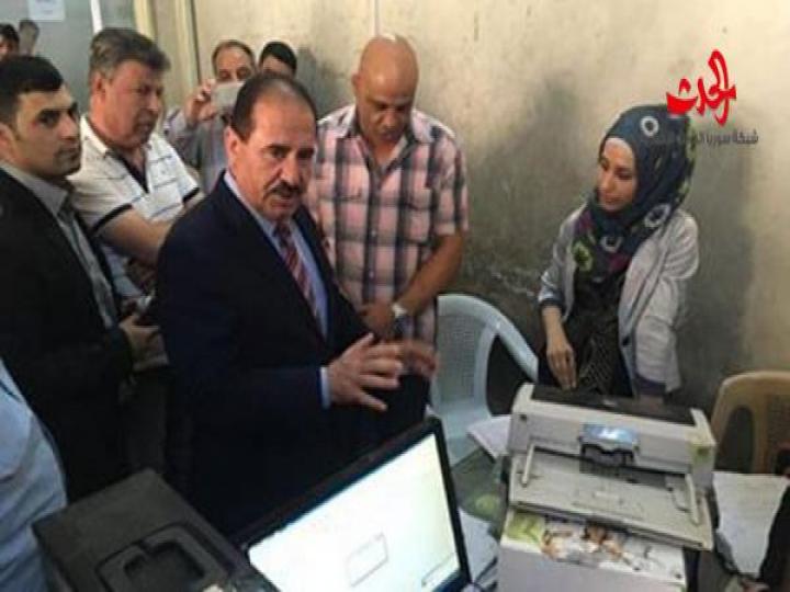 وزير النقل: جولة ميدانية ...تأمين مقرات مؤقتة  لمديرية نقل ريف دمشق وحل مشكلة الازدحام