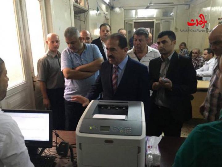 وزير النقل: جولة ميدانية ...تأمين مقرات مؤقتة  لمديرية نقل ريف دمشق وحل مشكلة الازدحام