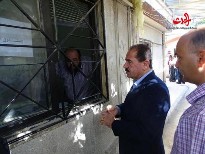 وزير النقل: جولة ميدانية ...تأمين مقرات مؤقتة  لمديرية نقل ريف دمشق وحل مشكلة الازدحام