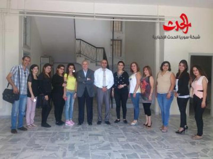 تحليل الابتسامة محاضرة للدكتور ماهر حداد في المركز الثقافي في مرمريتا 