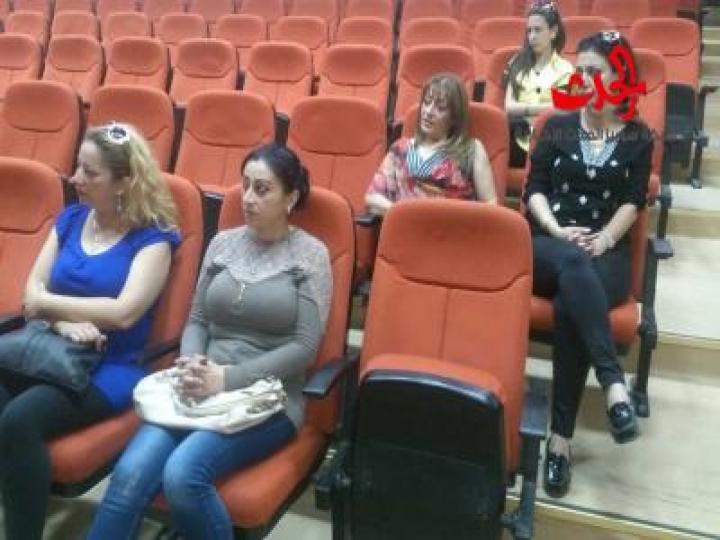 تحليل الابتسامة محاضرة للدكتور ماهر حداد في المركز الثقافي في مرمريتا 