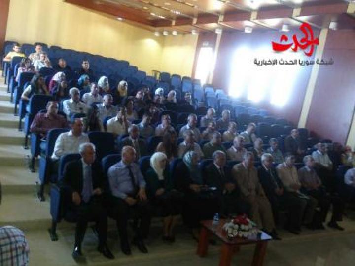 يوم علمي في جامعة الوادي الدولية بحمص بعنوان ( ارتفاع التوتر الشرياني ) 