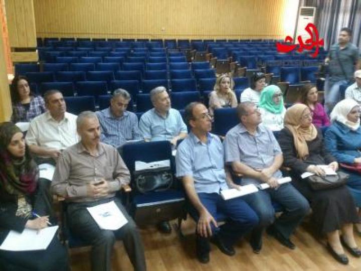 هيئة مخابر التحاليل الطبية فرع حمص تعقد مؤتمرها السنوي 