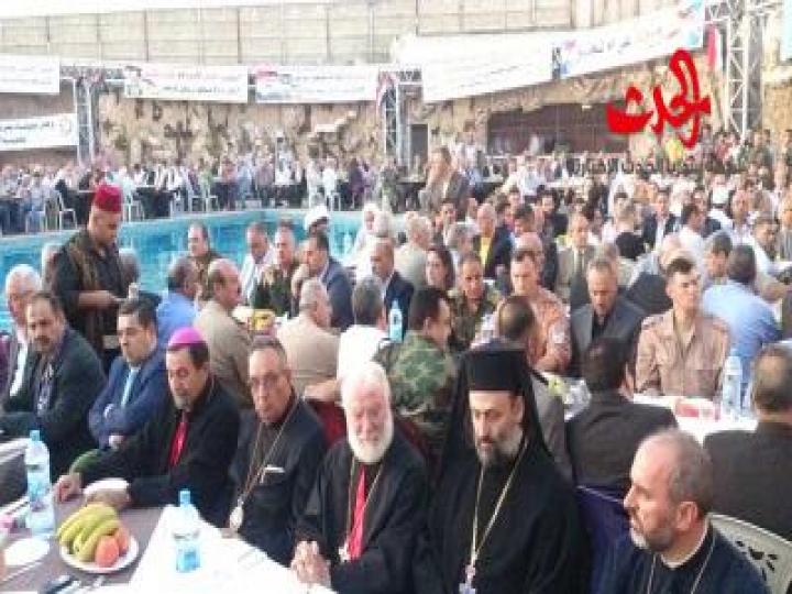 ملتقى وطني بمجمع صحارى في حمص تاكيدا على المحبة واللحمة الوطنية 