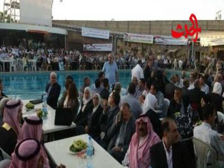 ملتقى وطني بمجمع صحارى في حمص تاكيدا على المحبة واللحمة الوطنية 