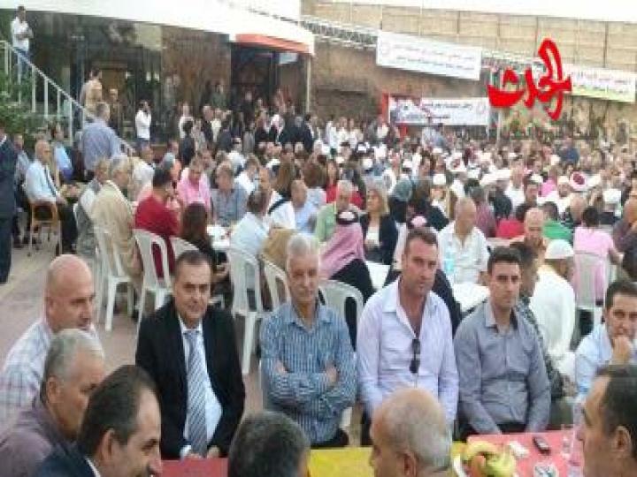 ملتقى وطني بمجمع صحارى في حمص تاكيدا على المحبة واللحمة الوطنية 