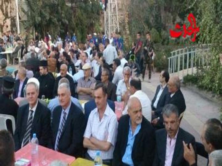ملتقى وطني بمجمع صحارى في حمص تاكيدا على المحبة واللحمة الوطنية 