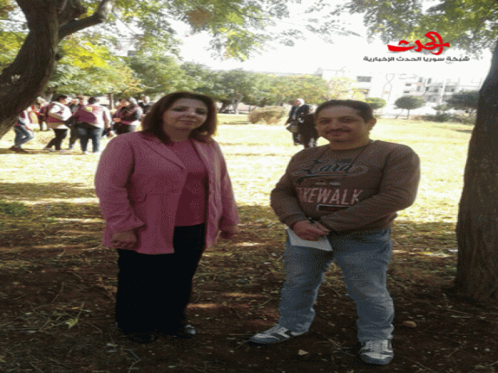 يوم بيئي وحملة نظافة في حديقة المهاجرين بحمص