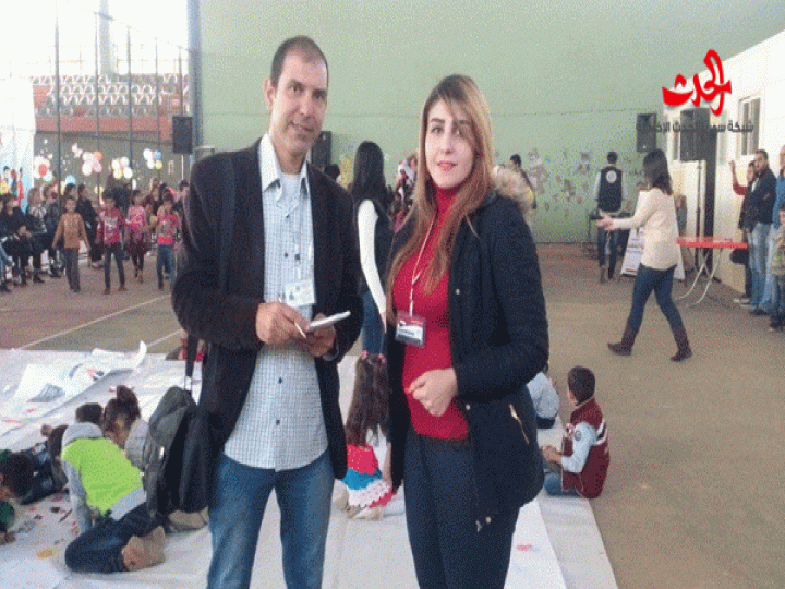 رجعت الشتوية &quot; فعالية دعم لأطفال الشهداء مقدمة من مؤسسة الشهيد في حمص