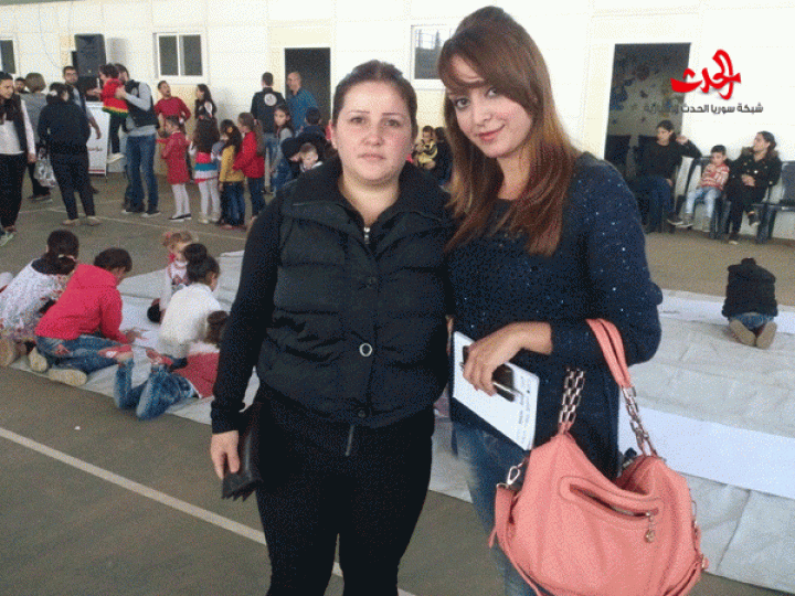 رجعت الشتوية &quot; فعالية دعم لأطفال الشهداء مقدمة من مؤسسة الشهيد في حمص