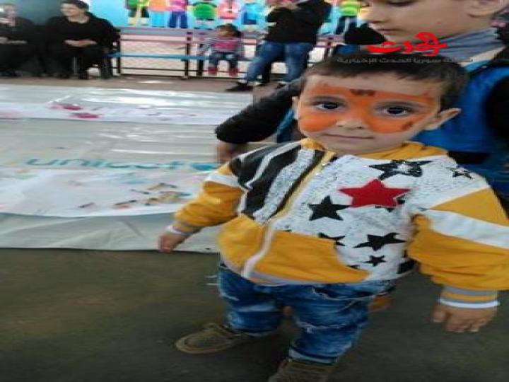 رجعت الشتوية &quot; فعالية دعم لأطفال الشهداء مقدمة من مؤسسة الشهيد في حمص