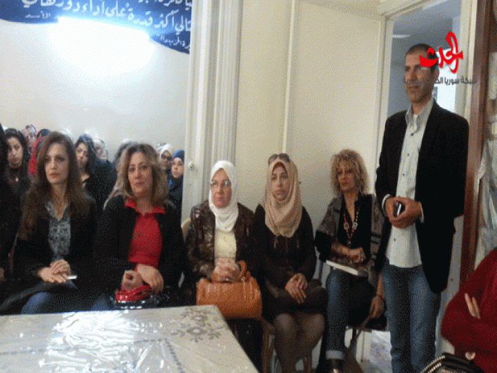 تشرين التصحيح وتشرين المنعطف والتاريخ  ) محاضرة للعميد الركن رجب ديب في شعبة المدينة بحمص