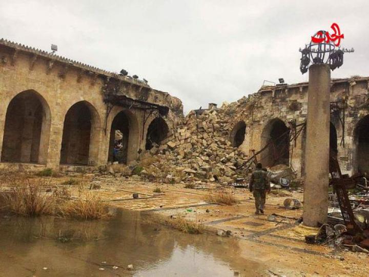 الجيش يواصل عملياته في حلب ...مشاهد من الأحياء الشرقية