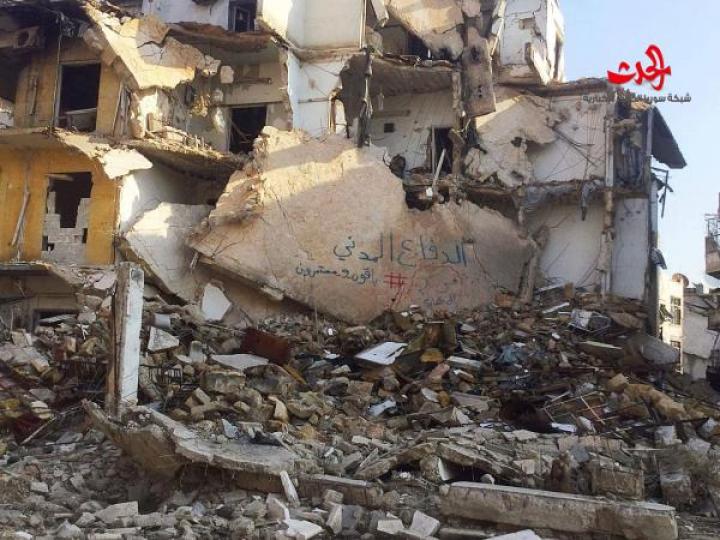 في حلب التعفيش يصل لأملاك الدولة 