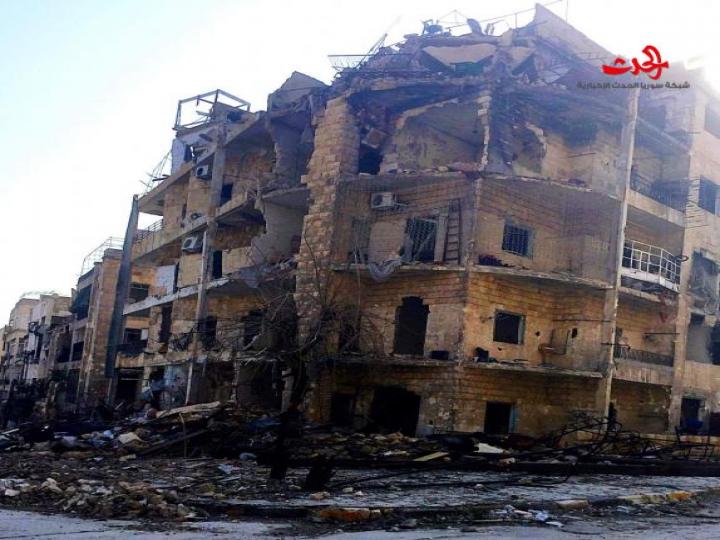 في حلب التعفيش يصل لأملاك الدولة 