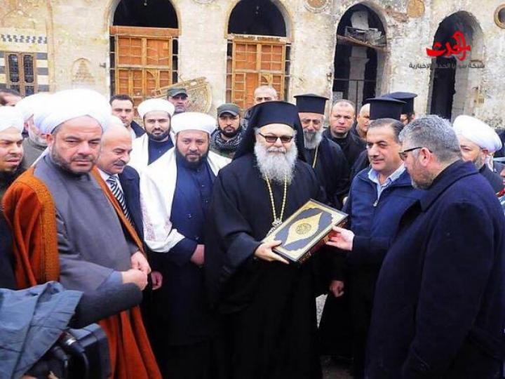 البطريارك يازجي في حلب 