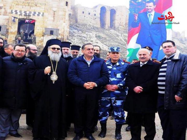 البطريارك يازجي في حلب 