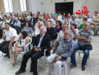 مهرجان تشرين الشعري في يومه الثاني في حمص 