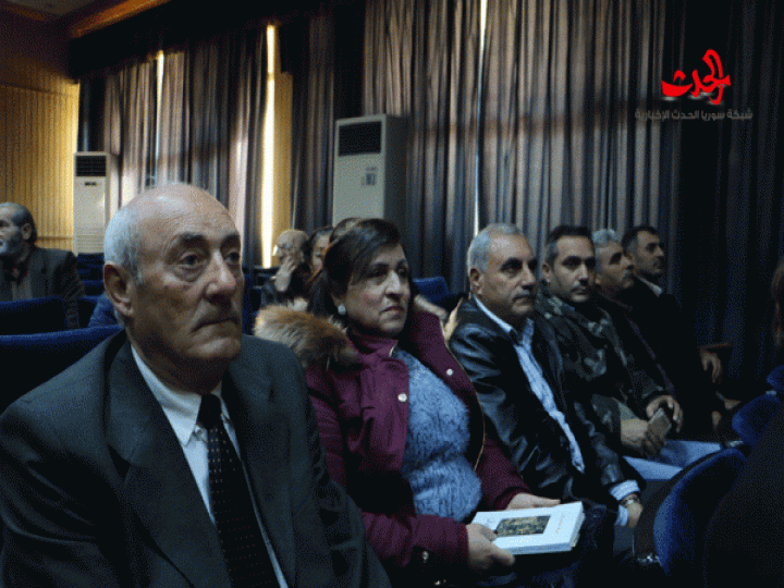 حفل توقيع ديوان بحة الغياب لشاعرة الإغتراب ميرفت استنبولي في ثقافي حمص