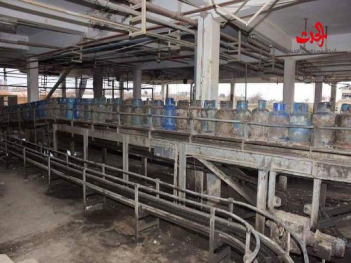 معمل غاز الراموسة في حلب يعود للعمل والإنتاج 