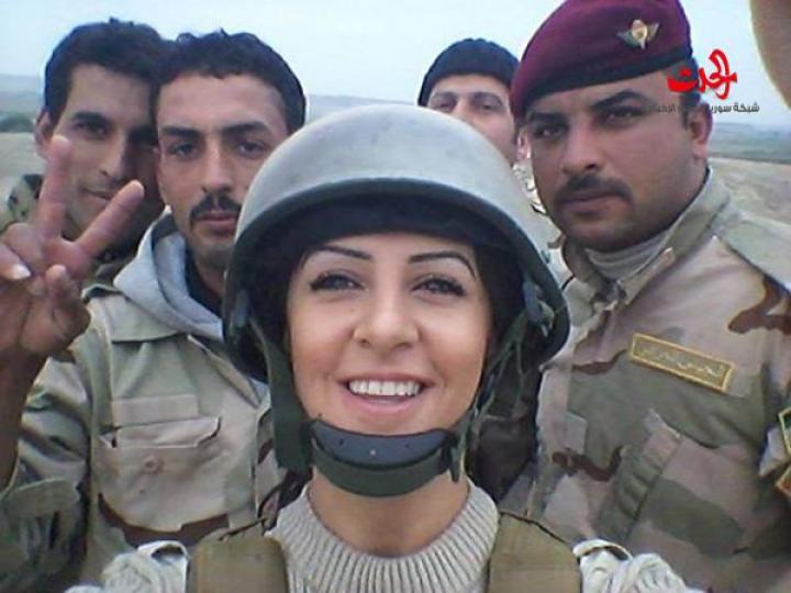 من هذه الشقراء التي قتلت 100 داعشي ؟ 