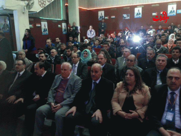                      انعقاد المجلس السنوي لفرع حمص لإتحاد شبيبة الثورة