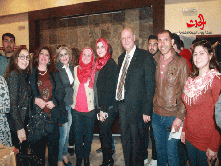 &quot; المعرض التسويقي الثاني لدعم نشاط المرأة &quot;بحمص  في صالة المعارض في كلية الهندسة المدنية -  جامعة البعث