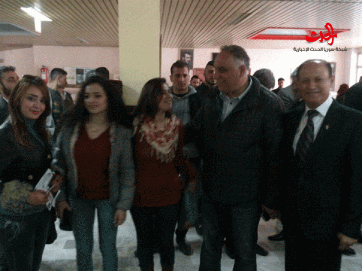 &quot; المعرض التسويقي الثاني لدعم نشاط المرأة &quot;بحمص  في صالة المعارض في كلية الهندسة المدنية -  جامعة البعث