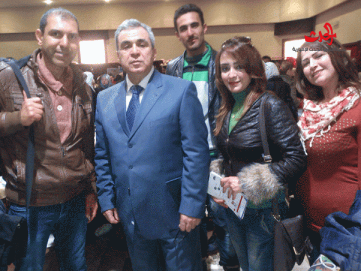 &quot; المعرض التسويقي الثاني لدعم نشاط المرأة &quot;بحمص  في صالة المعارض في كلية الهندسة المدنية -  جامعة البعث